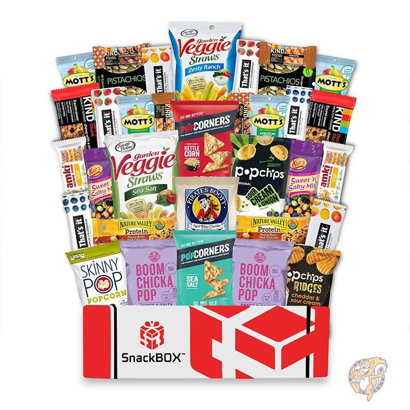 【クーポン配信中】お菓子詰め合わせ グルテンフリー ヘルシースナック バラエティパック 34個セットSB SnackBOX SBスナックボックス