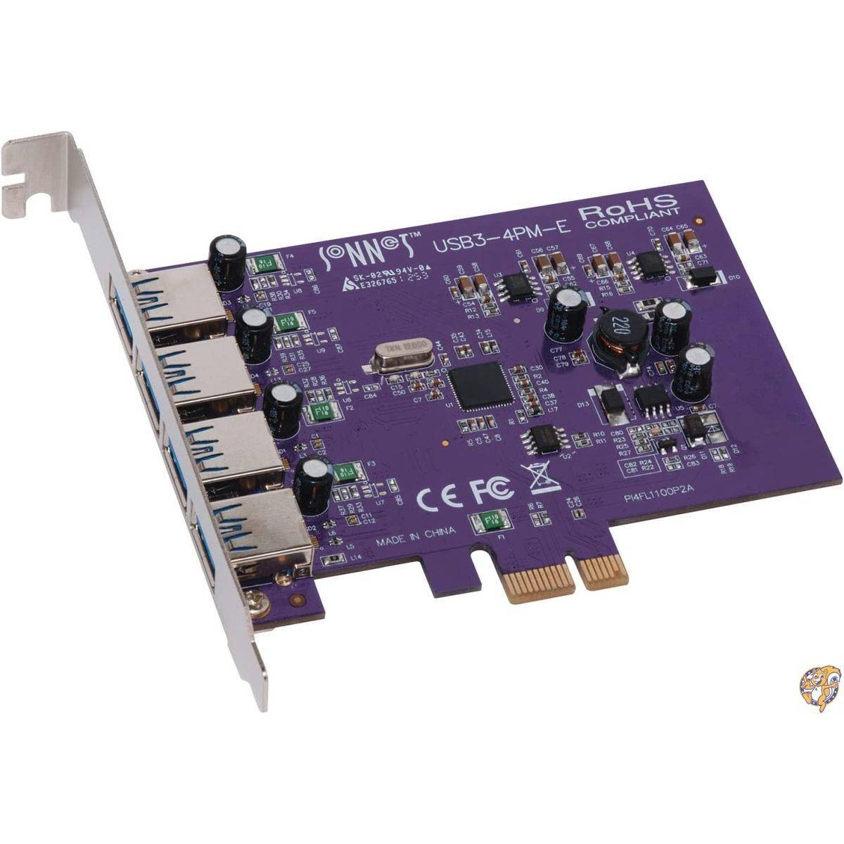 Sonnet Technologies USB3-4PM-E Allegro USB 3.0 PCIe Card (4 charging ports) [Thunderbolt compatible]｜パームスアメリカ 11,535円