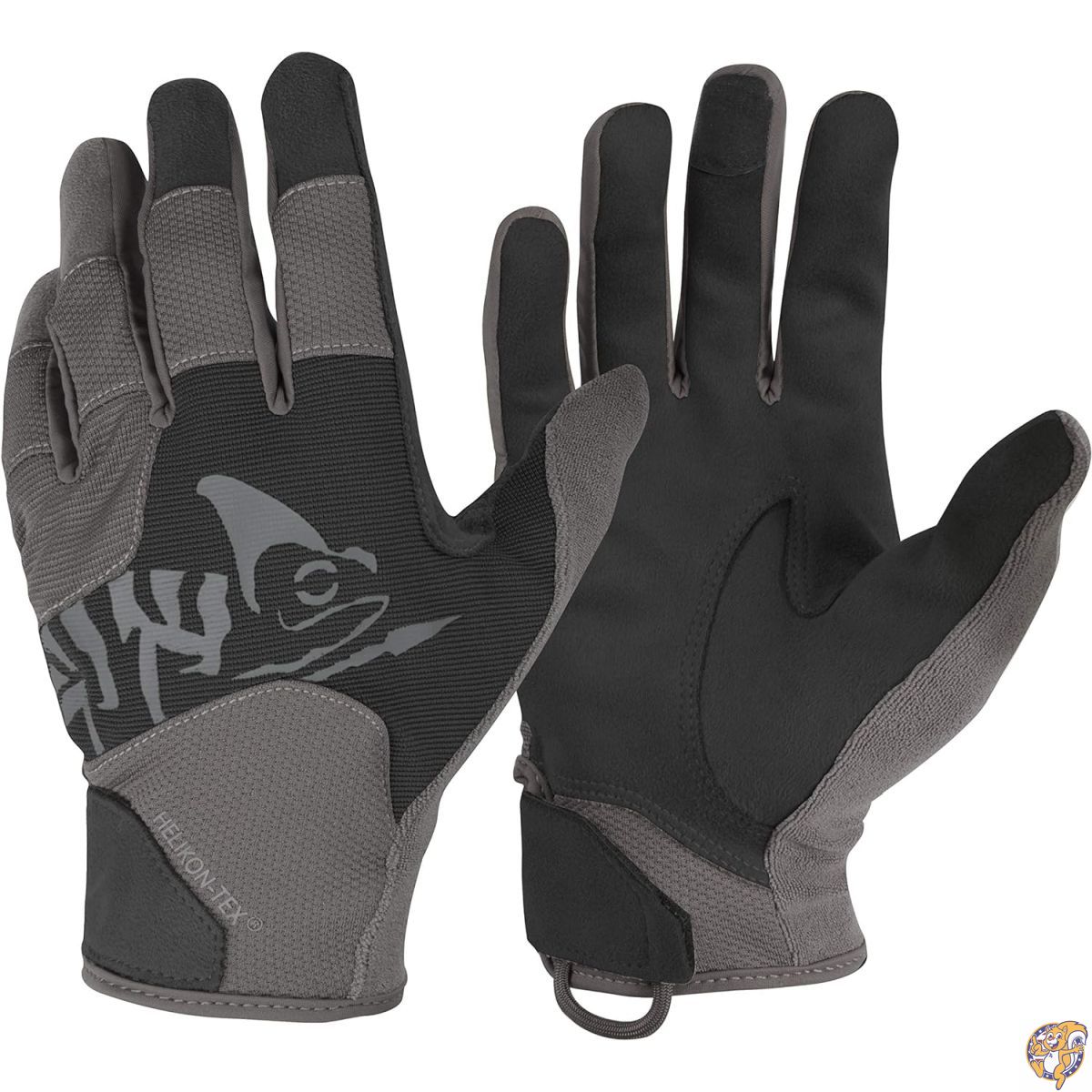 【クーポン配信中】Helikon-Tex Range Line, All Round Tactical Gloves ブラック/シャドウグレー S/レギュラー