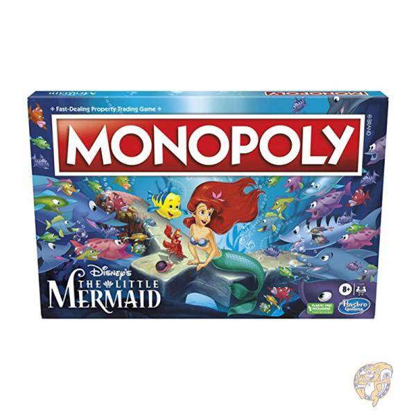 【クーポン配信中】Hasbro Gaming ハズブロゲーミング 子供用おもちゃ モノポリー ディズニー リトル マーメイド F4248