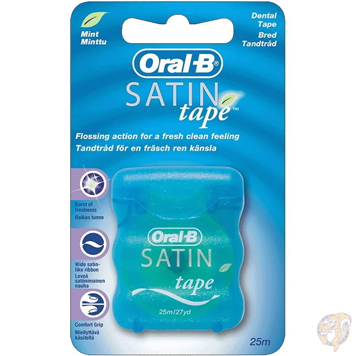 オーラルB スタチンテープ デンタルフロス ミント 25m 6個パック Oral-B フロス 送料無料