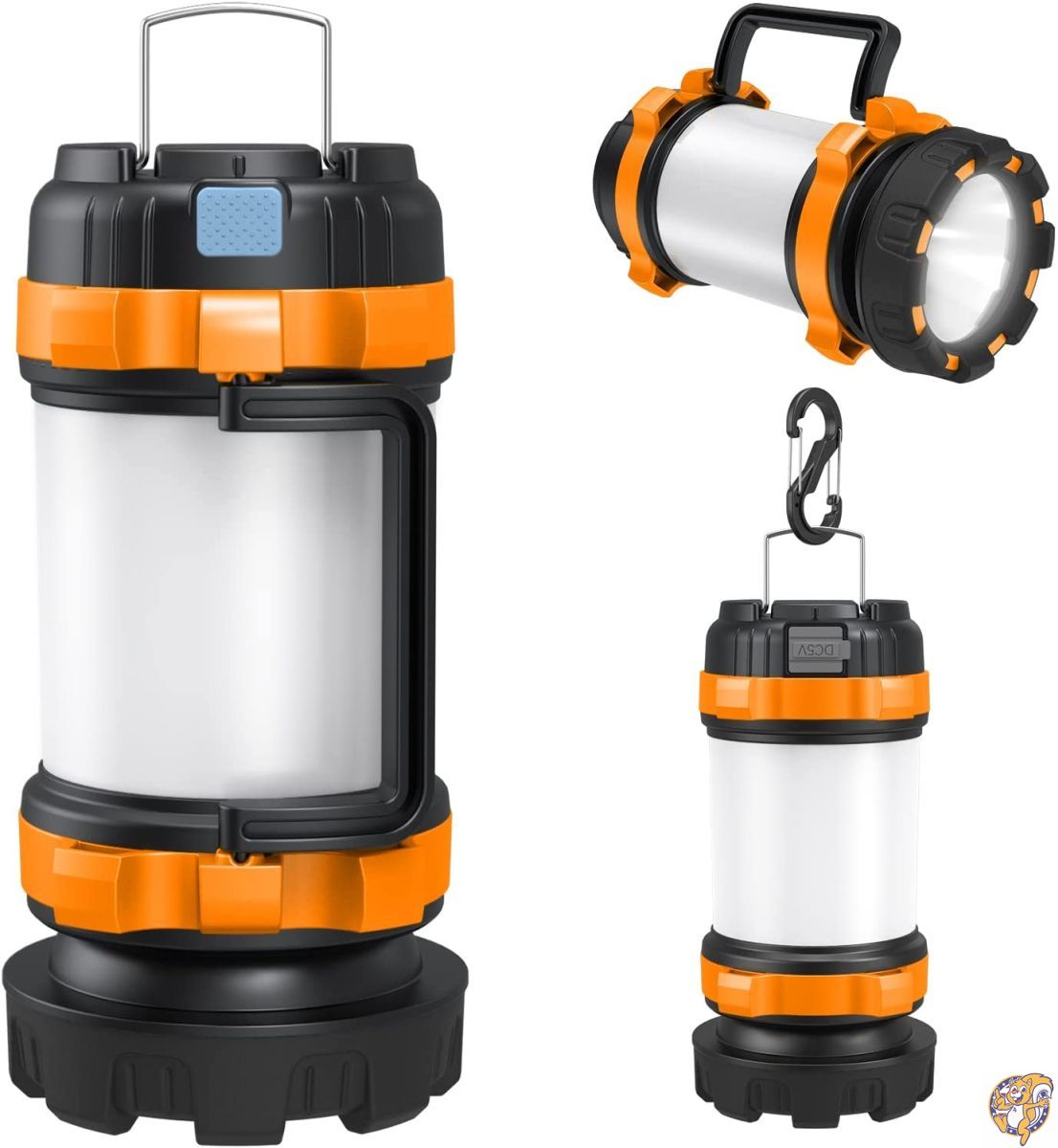 【クーポン配信中】AlpsWolf キャンプランタン 懐中電灯 充電式 800ルーメン 6点灯モード 4000mAh パワーコア IPX4防水 防災用 探索 送料無料