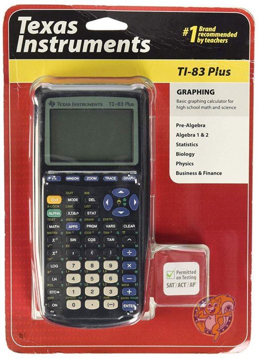 【クーポン配信中】テキサスインスツルメンツ Texas Instruments グラフ電卓 TI-83 Plus オフィス 並行輸入品 送料無料