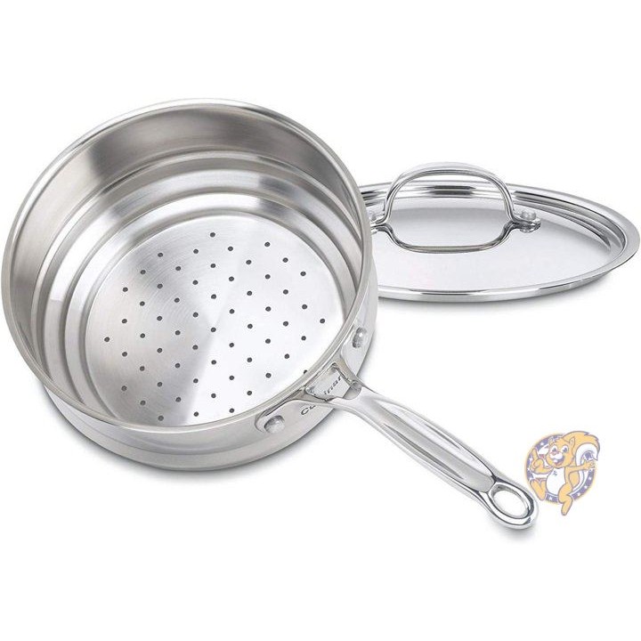 【クーポン配信中】クイジナート Cuisinart 7116-20 シェフクラシック 20センチ ユニバーサルスチーマー カバー付き 送料無料