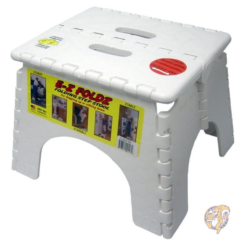 【クーポン配信中】B R Plastics101-6E-Z Foldz Folding Step Stool-FOLDING STEP STOOL 並行輸入品 送料無料｜パームスアメリカ