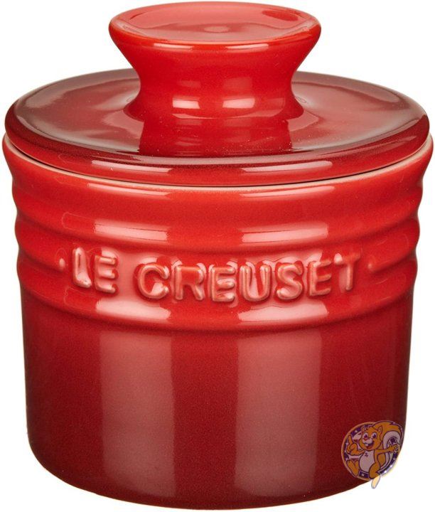 【クーポン配信中】ル・クルーゼ 石器バター壷 Le Creuset PG0200-0967 チェリーレッド 送料無料 15,764円