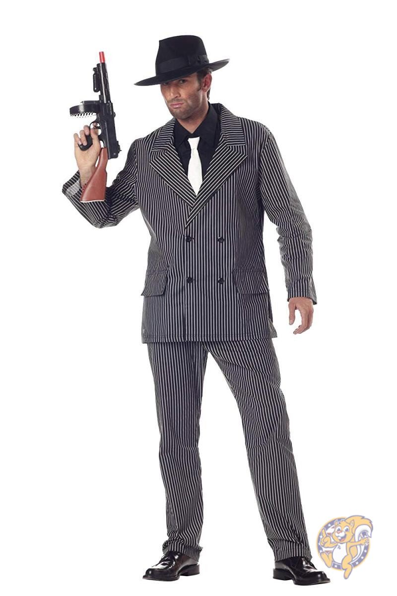 【クーポン配信中】カリフォルニア コスチューム California Costume 1920年代 ギャングスター 大人用 ハロウィン コスプレ 衣装 XL 並行輸入品 送料無料