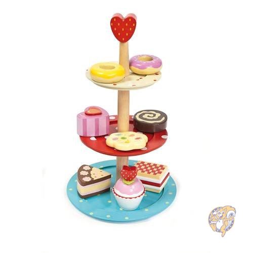 【クーポン配信中】Le Toy Van Honeybake Collection, Tier Cake Stand - 3 Layers 送料無料