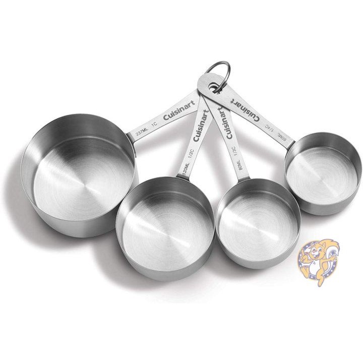 【クーポン配信中】クイジナート Cuisinart CTG-00-SM 計量カップ 4個セット ステンレススチール 送料無料