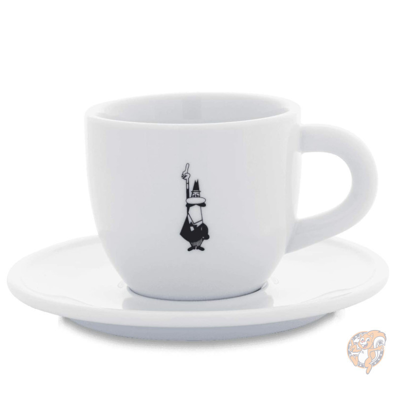 【クーポン配信中】ビアレッティ カプチーノマグ Bialetti cups Cappuccino Mug おじさん カップ ソーサ― 送料無料
