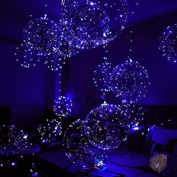 【クーポン配信中】Partyfun4u パーティーファンフォーユー パーティー用品 ライトアップ LED バルーン 4カラー|パームスアメリカ