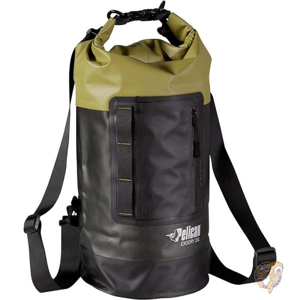 Pelican ペリカン防水ドライバッグ Exodry 軽量 圧縮バックパック アウトドア キャンプ 釣り PS3045-00