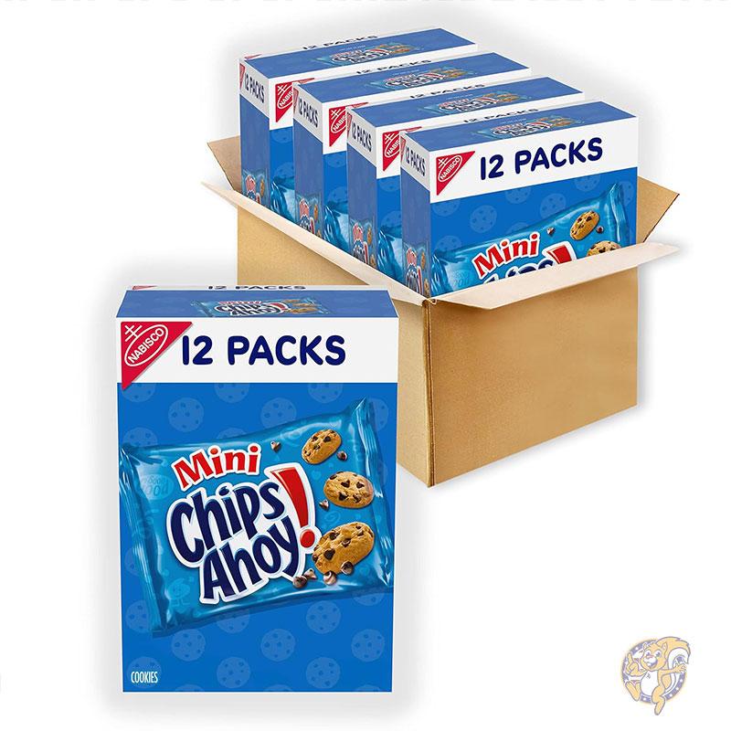 チップス アホイ！ミニ オリジナル チョコチップクッキー お菓子 48枚入 (4箱) アメリカクッキー