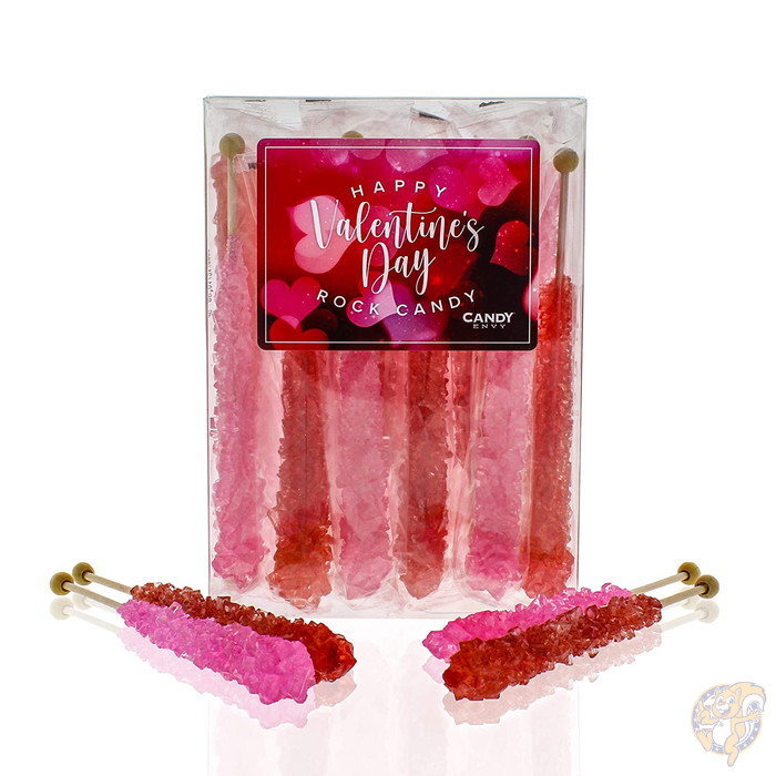 Candy Envy バレンタインデー ロック キャンディ18本 個別包装 送料無料