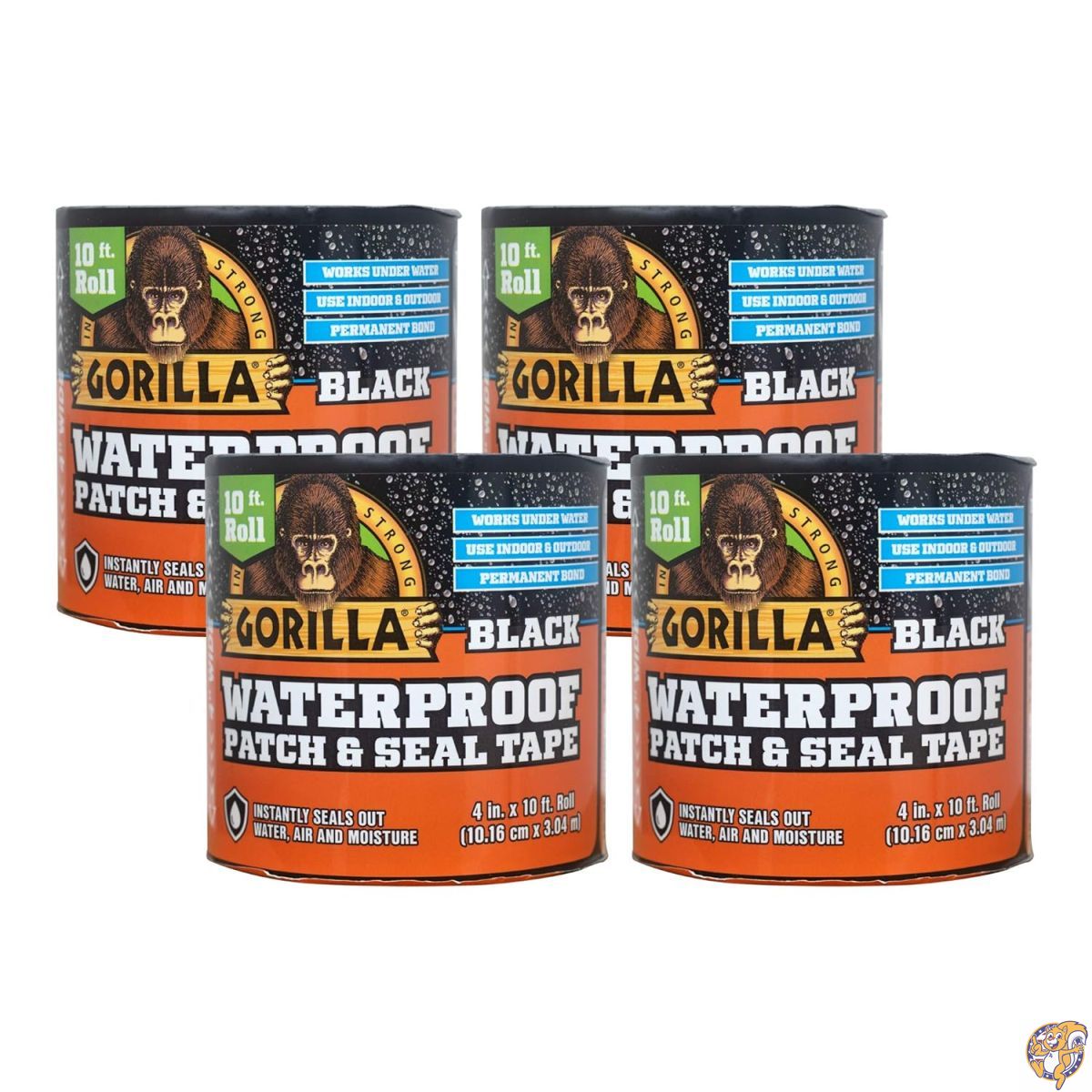 【クーポン配信中】Gorilla (ゴリラ) 防水パッチ & シールテープ|パームスアメリカ