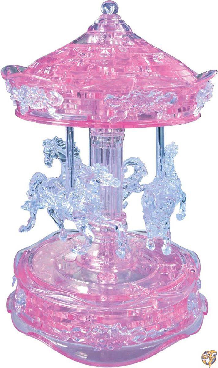 【クーポン配信中】Original 3D Crystal Puzzle - Deluxe Carousel by Bepuzzled 8,037円