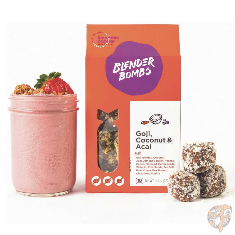 【クーポン配信中】ブレンダーボム Blender Bombs スムージー ブースター Smoothie ゴジ ココナッツ アサイー 送料無料|パームスアメリカ