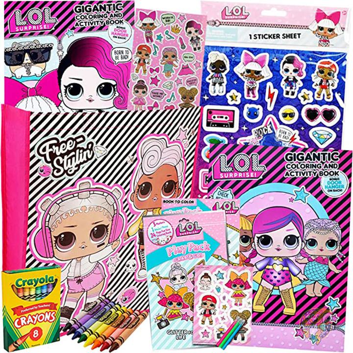 【クーポン配信中】L.O.L. Surprise! L.O.Lサプライズ 子供用おもちゃ 塗り絵セット 7,892円