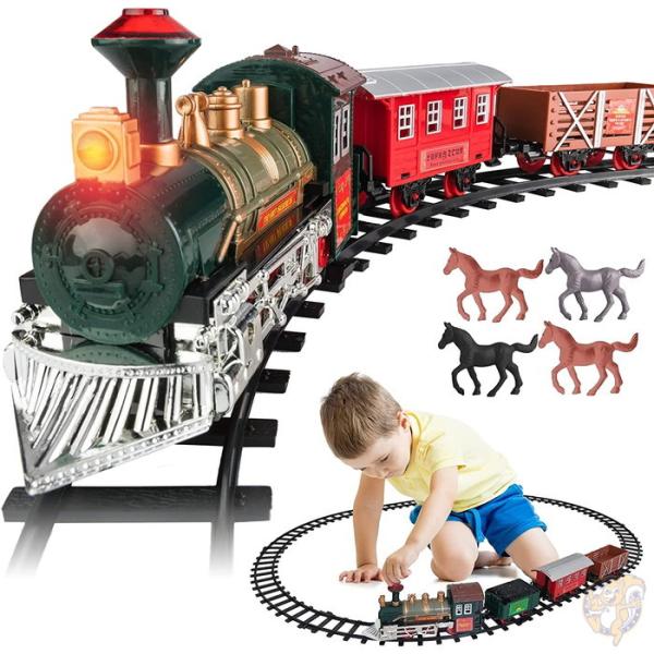 melissa&Doug メリッサアンドダグ 車 電車 木製 Amazon | Melissa & Doug 木製鉄道セット 130ピース – 木製列車