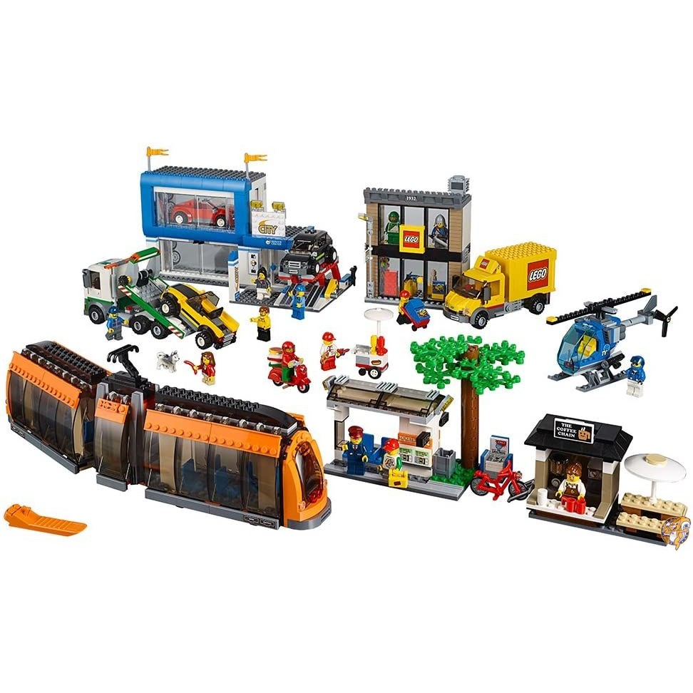楽天市場】LEGO City Town 60097 City Square Building Kit 送料無料
