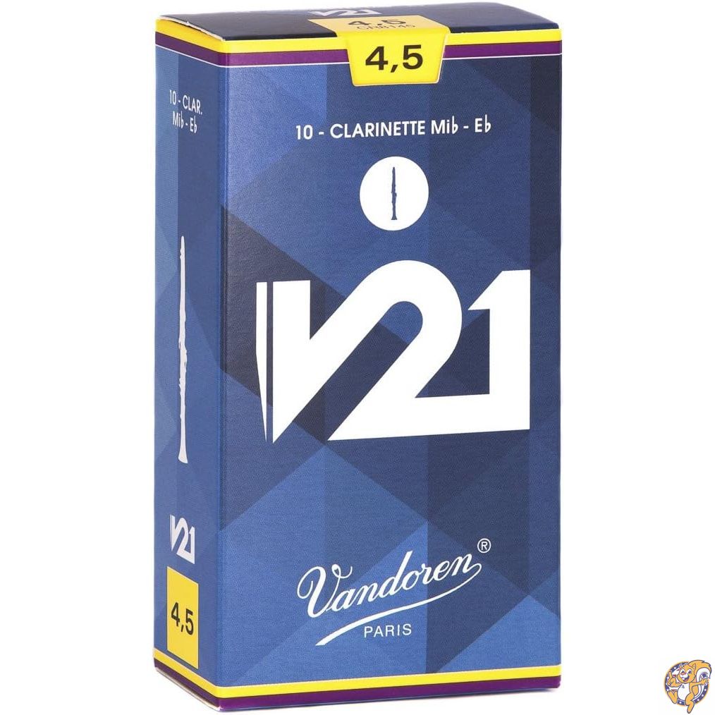 【クーポン配信中】Vandoren CR8145 強度4.5 V21 Eb クラリネットリード 10本セット