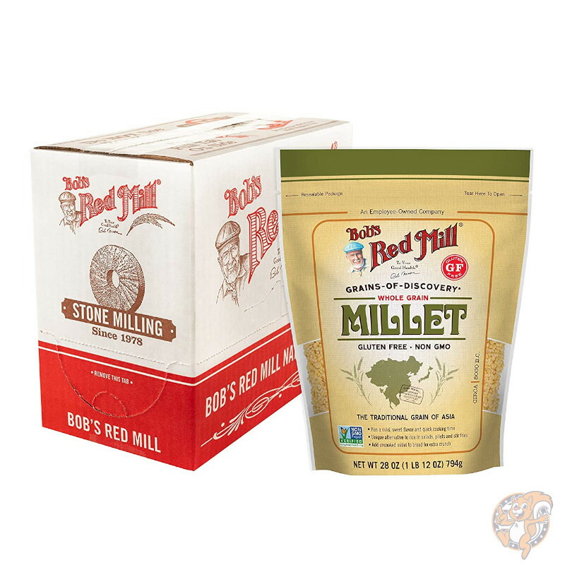ボブズレッドミル Bob's Red Mill ホールグレイン ミレ Millet きび 794g×4袋 送料無料