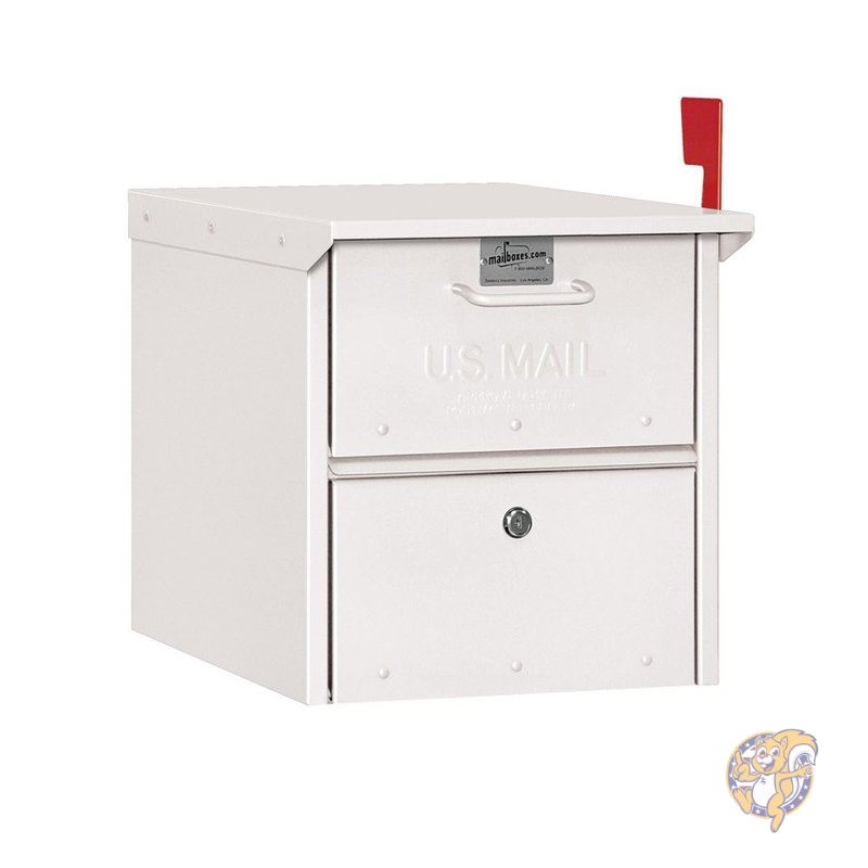Salsbury 4325WHT ホワイト 沿道 住宅 メールボックス 並行輸入品 送料無料