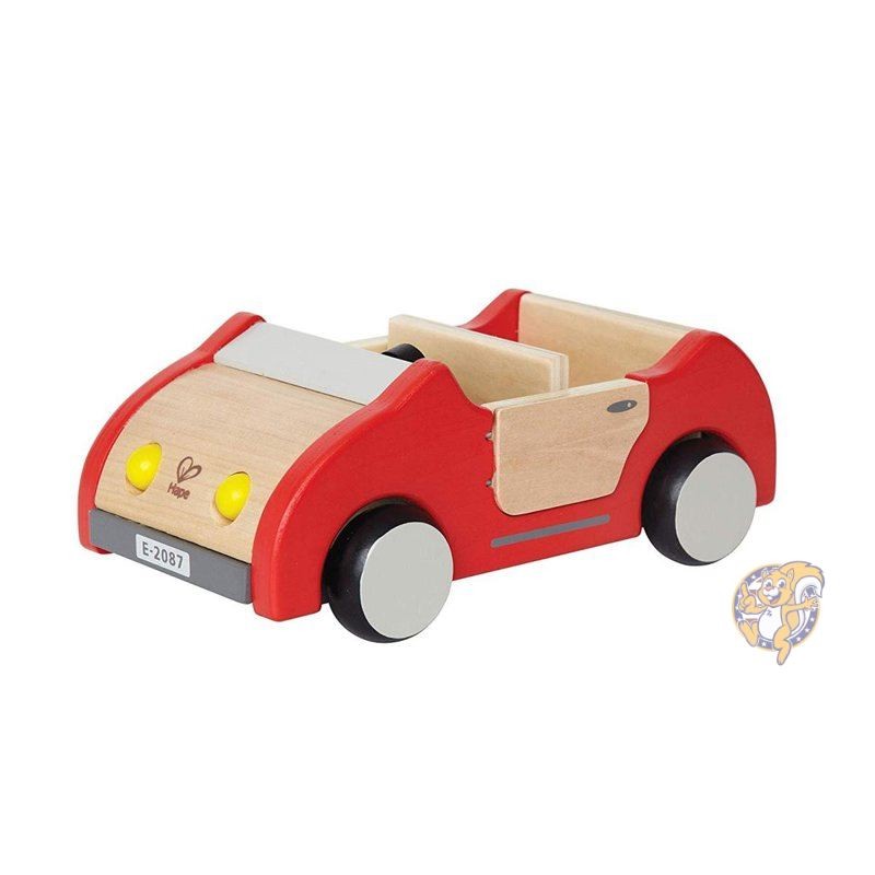 【クーポン配信中】ヘイプ Hape ハッピー ファミリー ドール ハウス ファミリーカー 車 おもちゃ ウッド 木製 E3475 並行輸入品 送料無料