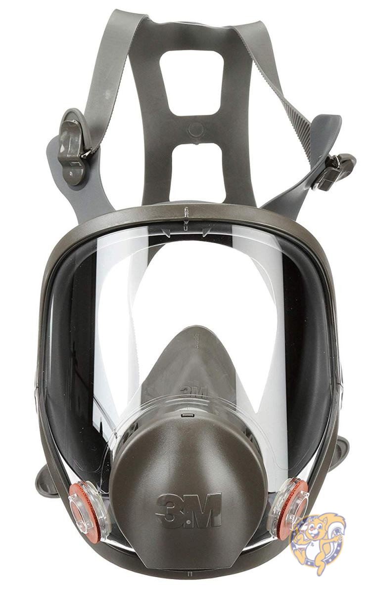 【クーポン配信中】3M 6800フルフェイスマスク 呼吸器 蒸気 ほこり カビ ケミカル ペイントミディアムサイズ 送料無料|パームスアメリカ