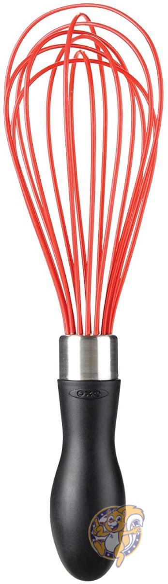 【25日最大4000円クーポン】オクソー グッドグリップ ベターシリコンウィスク OXO 泡立て器 レッド/ブラック 送料無料｜パームスアメリカ