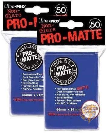 【クーポン配信中】ウルトラプロ マットスタンダードデッキプロテクター Ultra Pro 908000798 100パック 送料無料