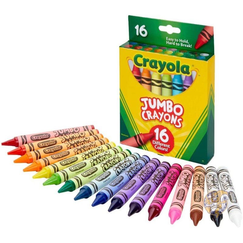 【クーポン配信中】クレヨラCrayola ジャンボクレヨン 16色 幼児用 送料無料