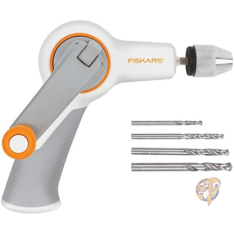 フィスカース ハンドドリル Fiskars 132420-1001 多目的 精密 DIY 工芸 送料無料