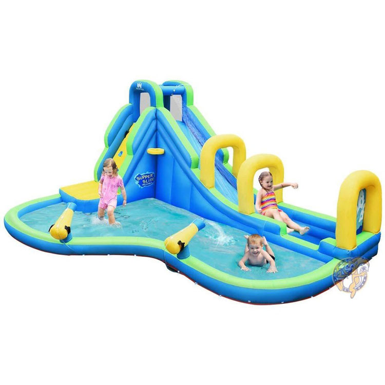 大型ビニールプール　ウォータースライド ビニールプール　滑り台付き BOUNTECH 　家庭用プール　家庭用プール　子供用プール　すべり台プール 送料無料｜パームスアメリカ