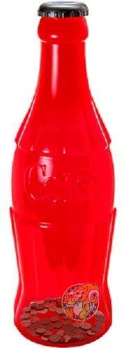 【クーポン配信中】コカ・コーラ ビンデザイン貯金箱 Coca-Cola 赤色 送料無料