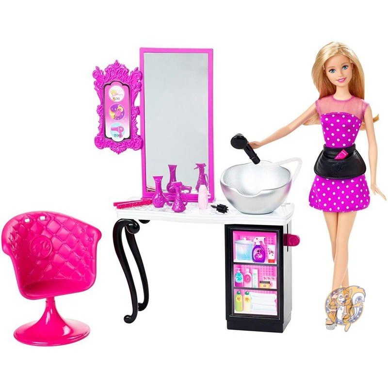 バービー Barbie ドール 人形 プレイセット マリブアヴェサロン 並行輸入品 送料無料