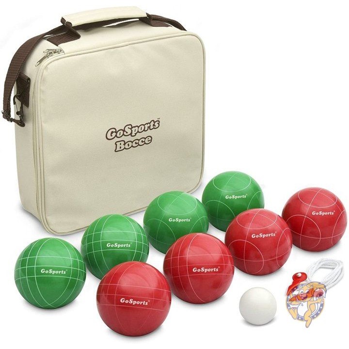 【25日最大4000円クーポン】ボッチボールゲームセット GoSports BOCCE-100-01 プレミアム公式サイズセット 送料無料｜パームスアメリカ
