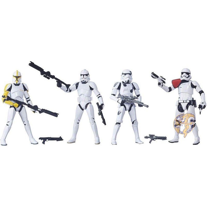スターウォーズ アクションフィギュア Star Wars B4053AT7 ストームトルーパー 4体 送料無料