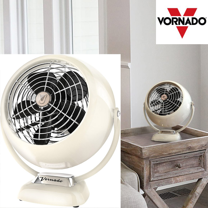 Vornado 美品　卓上扇風機 クリーム色 楽天市場】卓上扇風機 レトロ ボルネード サーキュレーター ミニ