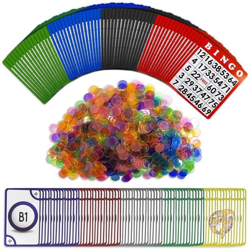 【先着55名様!全品555円クーポン配信中】ビンゴセット  Bingo Supplies 最大100人用 送料無料