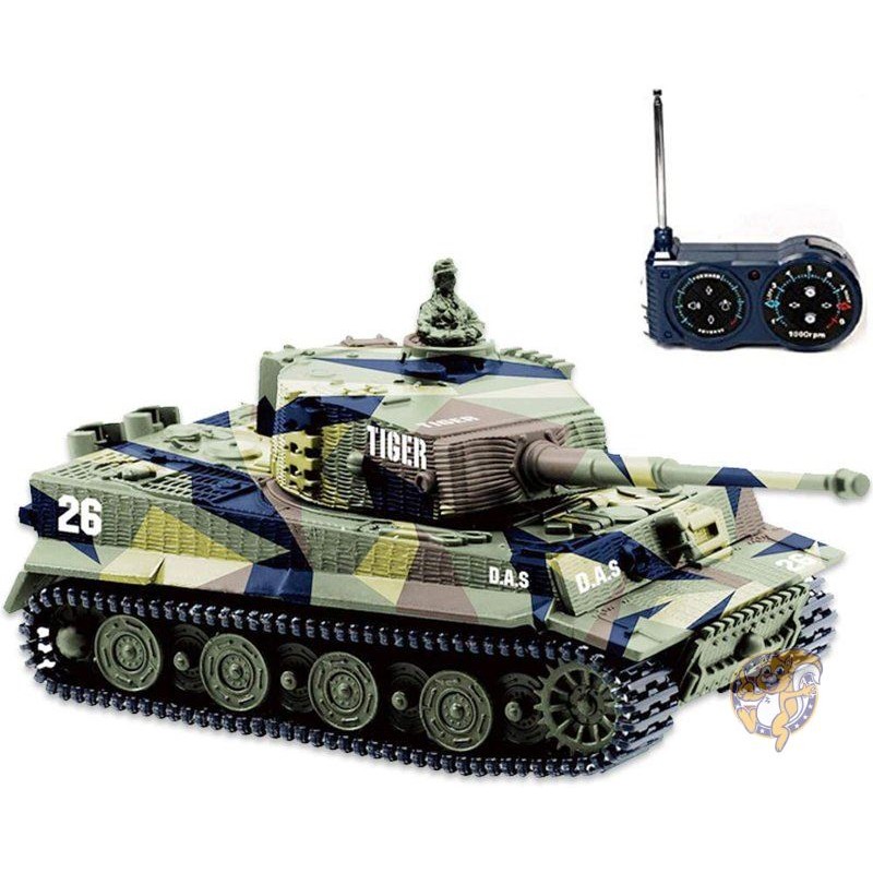 【先着55名様!全品555円クーポン配信中】ブルーフィット リモコン操作式 ジャーマンタイガー BlueFit ラジコン パンサータンク 送料無料
