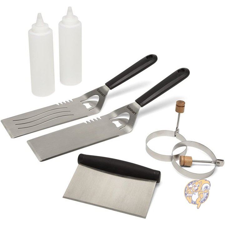 【クーポン配信中】クイジナート 鉄板料理用ツールセット Cuisinart CGS-507 ツール7ピース 送料無料