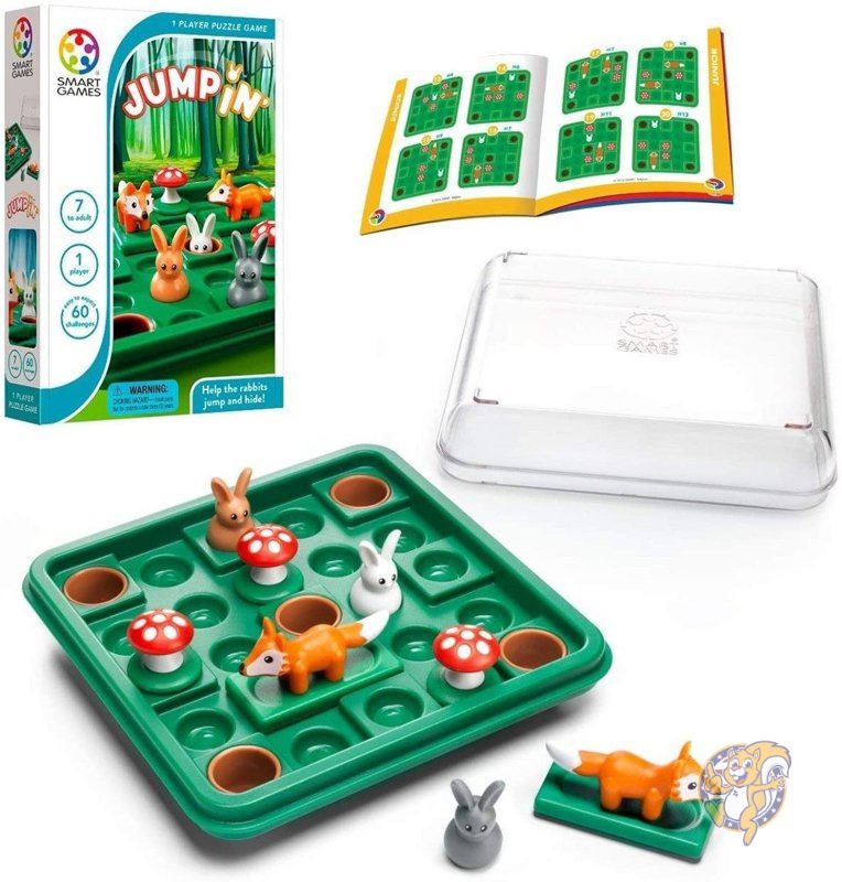 【先着55名様!全品555円クーポン配信中】スマートゲームSmartGames ジャンプイン SG_B06Y4BZNL5_US パズルゲーム 送料無料