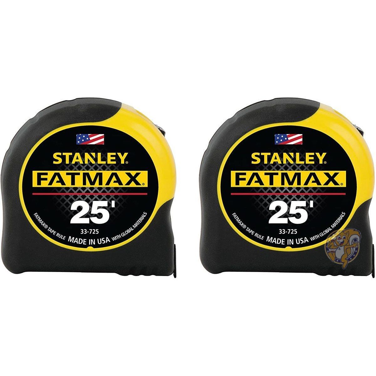 【クーポン配信中】スタンレー ファットマックス 7.6m テープメジャー 2個 Stanley FMHT74038A 送料無料|パームスアメリカ