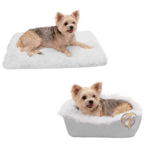 ペット用ベッド 小型犬 猫 ウォーミングマット 59.7cm Silver 送料無料