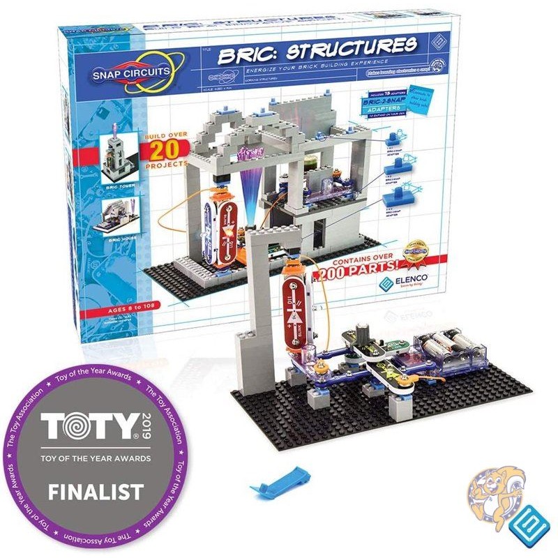 【クーポン配信中】電子探査キット Snap Circuits SC-BRIC1 ブロックセット 送料無料|パームスアメリカ
