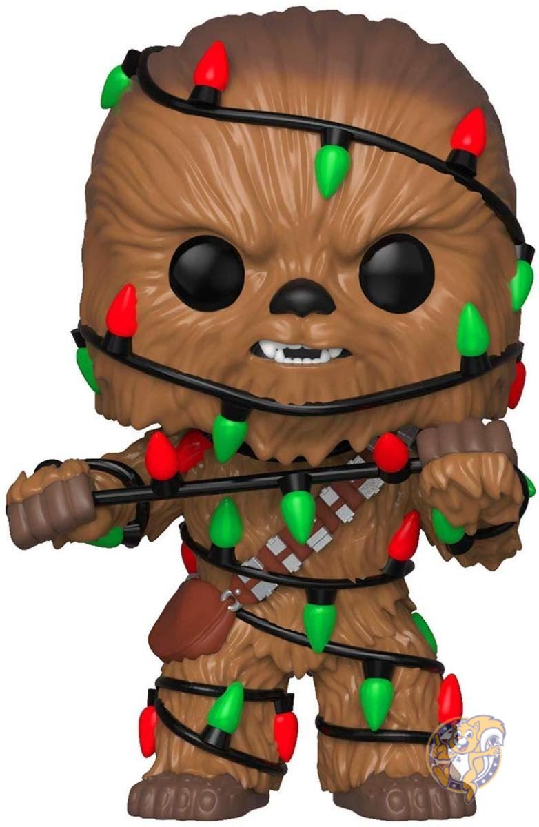 【クーポン配信中】ファンコ フィギュア Funko 33886 ポップ スターウォーズ ホリデーライト チューイー 送料無料