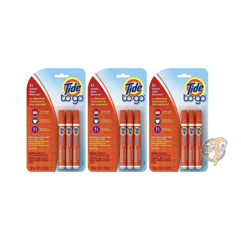 【クーポン配信中】タイド インスタント汚れ取りTide to Go 9本 送料無料