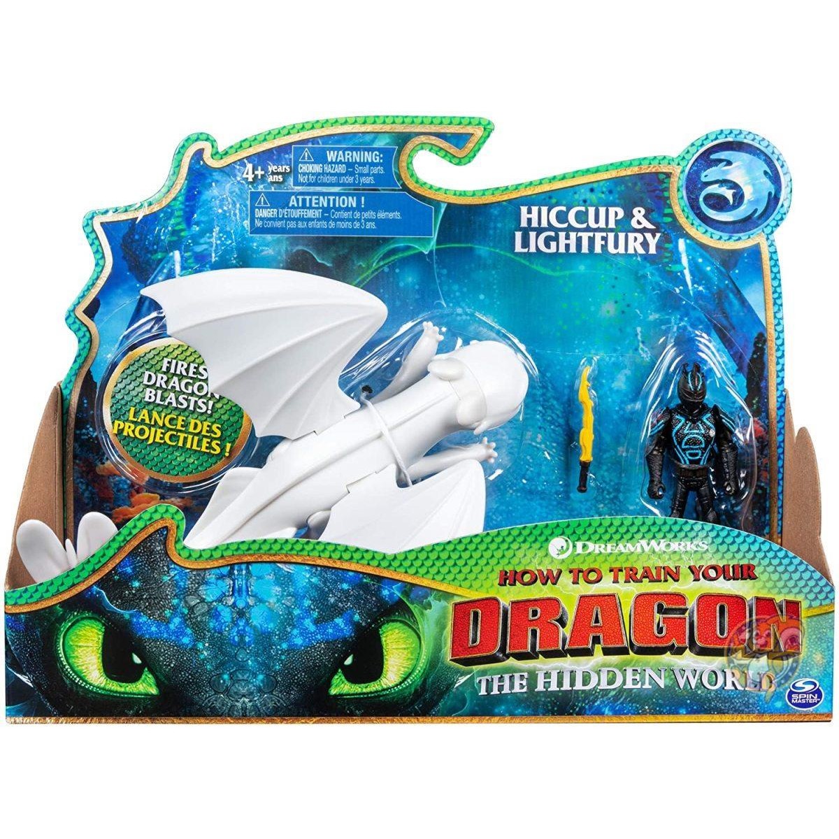 【25日最大4000円クーポン】ドリームワークスドラゴンズ ヒック＆ライトフューリー フィギュア Dreamworks 送料無料｜パームスアメリカ