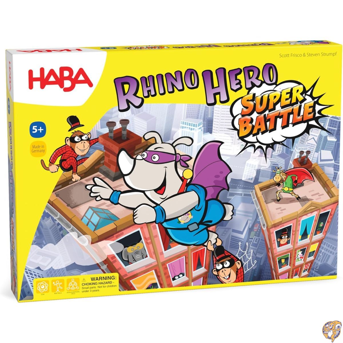 【ポイント2倍!15日】HABA Rhino Hero - Super Battle